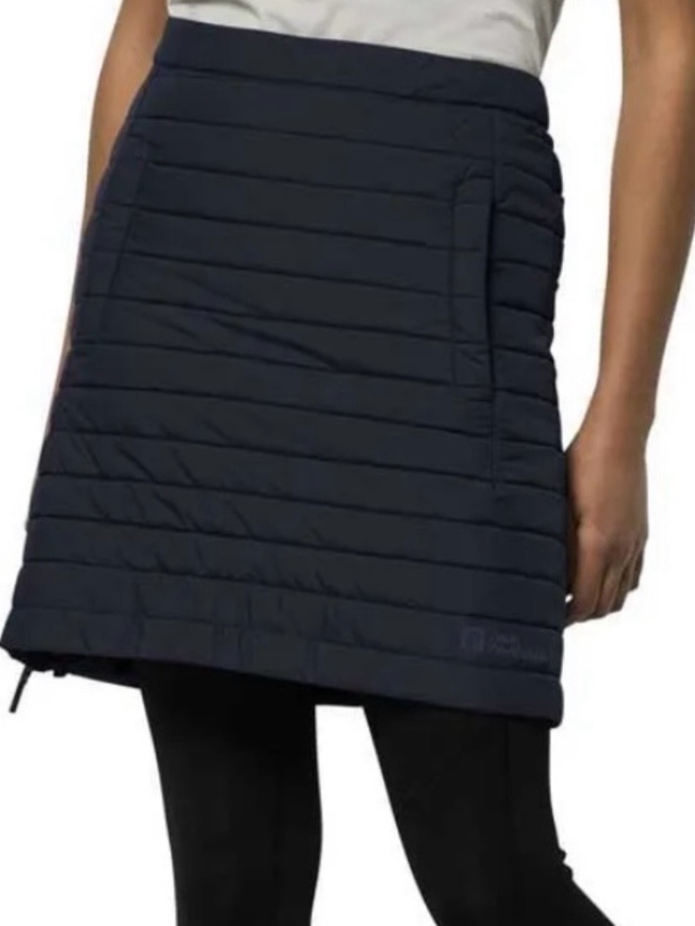 Jack Wolfskin Icequard Quilted Insulated Windproof Water Repellent Mini Skirt